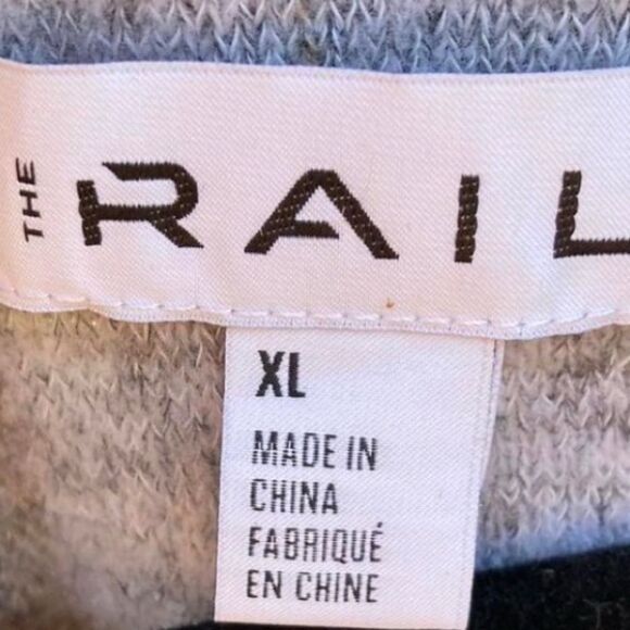 The Rail Blue,Grey and Brown Plaid button down - Picture 2 of 7